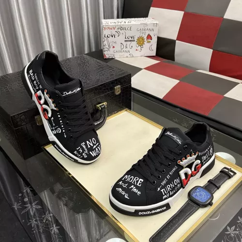 Cheap Dolce &amp; Gabbana D&amp;G Casual Shoes For Men #1356473 Replica Wholesale [$88.00 USD] [ITEM#1356473] on Replica Dolce &amp; Gabbana D&amp;G Casual Shoes
