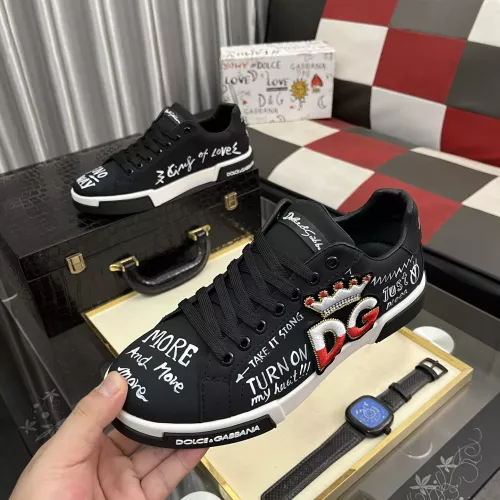 Cheap Dolce &amp; Gabbana D&amp;G Casual Shoes For Men #1356473 Replica Wholesale [$88.00 USD] [ITEM#1356473] on Replica Dolce &amp; Gabbana D&amp;G Casual Shoes