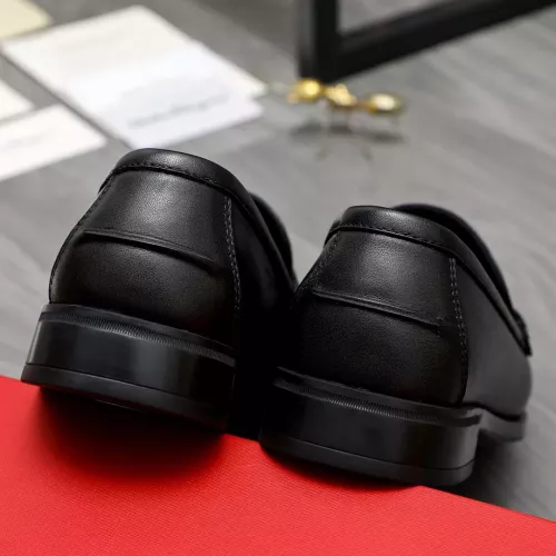 Cheap Salvatore Ferragamo Leather Shoes For Men #1356491 Replica Wholesale [$92.00 USD] [ITEM#1356491] on Replica Salvatore Ferragamo Leather Shoes