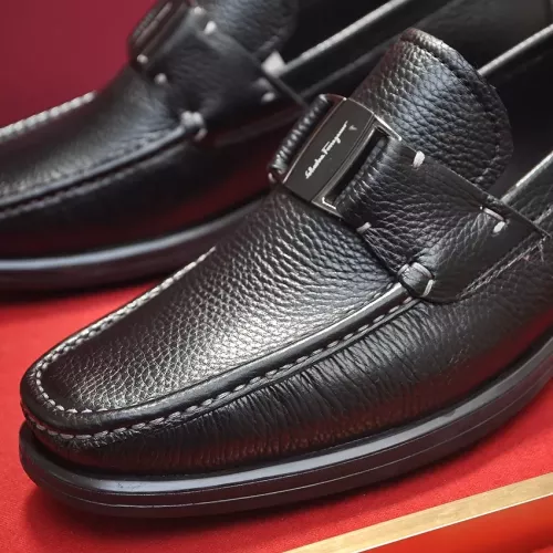 Cheap Salvatore Ferragamo Leather Shoes For Men #1356492 Replica Wholesale [$96.00 USD] [ITEM#1356492] on Replica Salvatore Ferragamo Leather Shoes