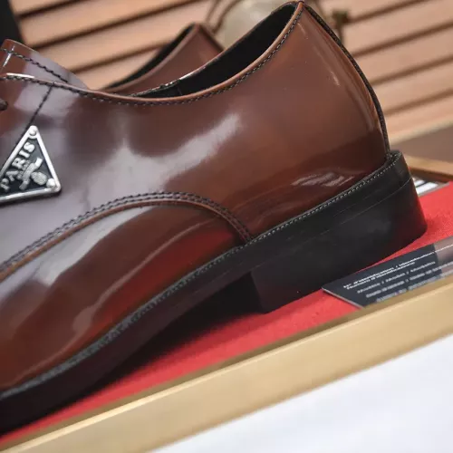 Cheap Prada Leather Shoes For Men #1356518 Replica Wholesale [$100.00 USD] [ITEM#1356518] on Replica Prada Leather Shoes