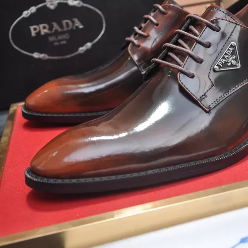 Cheap Prada Leather Shoes For Men #1356519 Replica Wholesale [$100.00 USD] [ITEM#1356519] on Replica Prada Leather Shoes