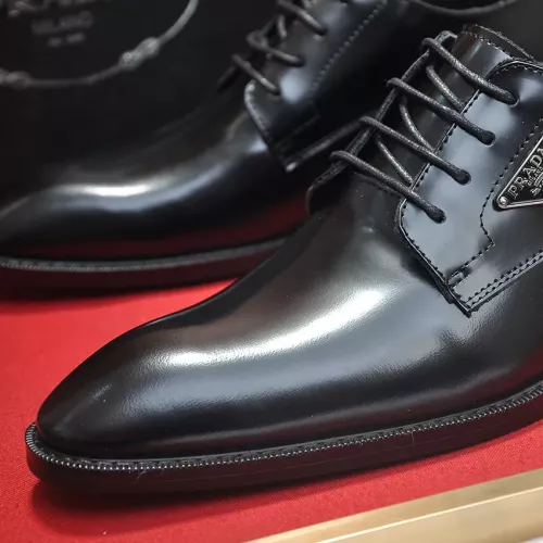 Cheap Prada Leather Shoes For Men #1356520 Replica Wholesale [$100.00 USD] [ITEM#1356520] on Replica Prada Leather Shoes