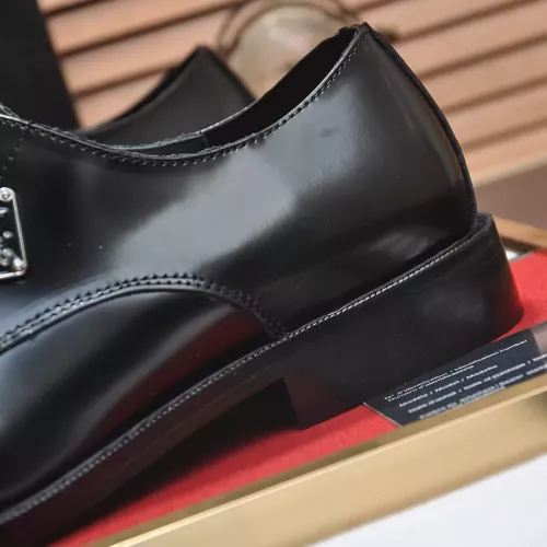 Cheap Prada Leather Shoes For Men #1356520 Replica Wholesale [$100.00 USD] [ITEM#1356520] on Replica Prada Leather Shoes