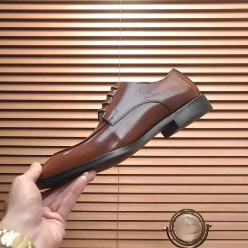 Cheap Prada Leather Shoes For Men #1356523 Replica Wholesale [$100.00 USD] [ITEM#1356523] on Replica Prada Leather Shoes