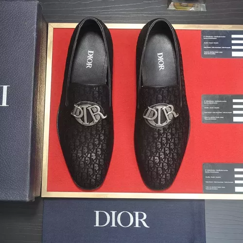 Cheap Christian Dior Leather Shoes For Men #1356531 Replica Wholesale [$98.00 USD] [ITEM#1356531] on Replica Christian Dior Leather Shoes