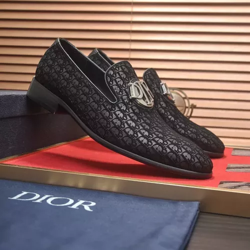 Cheap Christian Dior Leather Shoes For Men #1356531 Replica Wholesale [$98.00 USD] [ITEM#1356531] on Replica Christian Dior Leather Shoes