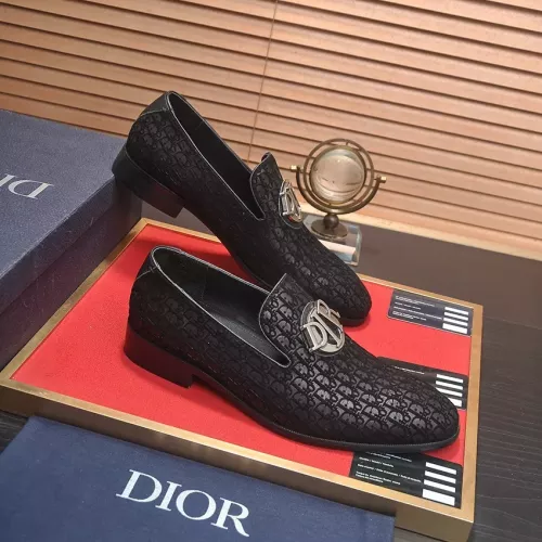 Cheap Christian Dior Leather Shoes For Men #1356531 Replica Wholesale [$98.00 USD] [ITEM#1356531] on Replica Christian Dior Leather Shoes