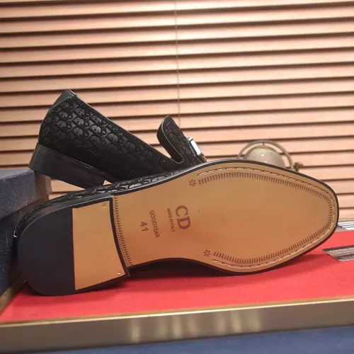 Cheap Christian Dior Leather Shoes For Men #1356531 Replica Wholesale [$98.00 USD] [ITEM#1356531] on Replica Christian Dior Leather Shoes