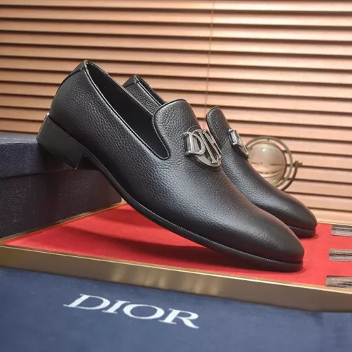 Cheap Christian Dior Leather Shoes For Men #1356532 Replica Wholesale [$98.00 USD] [ITEM#1356532] on Replica Christian Dior Leather Shoes