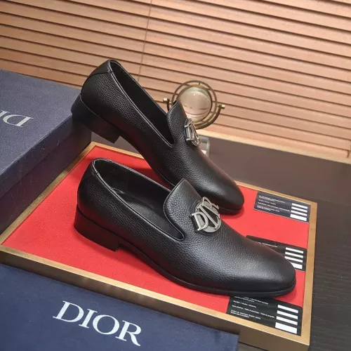 Cheap Christian Dior Leather Shoes For Men #1356532 Replica Wholesale [$98.00 USD] [ITEM#1356532] on Replica Christian Dior Leather Shoes