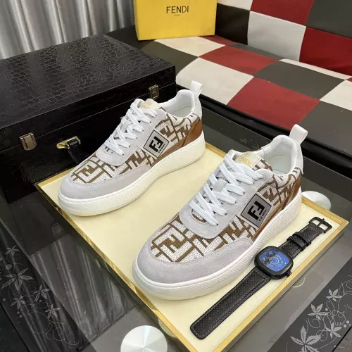 Cheap Fendi Casual Shoes For Men #1356551 Replica Wholesale [$80.00 USD] [ITEM#1356551] on Replica Fendi Casual Shoes