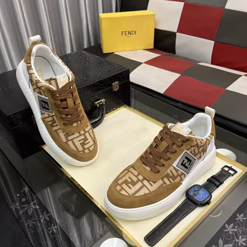 Cheap Fendi Casual Shoes For Men #1356552 Replica Wholesale [$80.00 USD] [ITEM#1356552] on Replica Fendi Casual Shoes