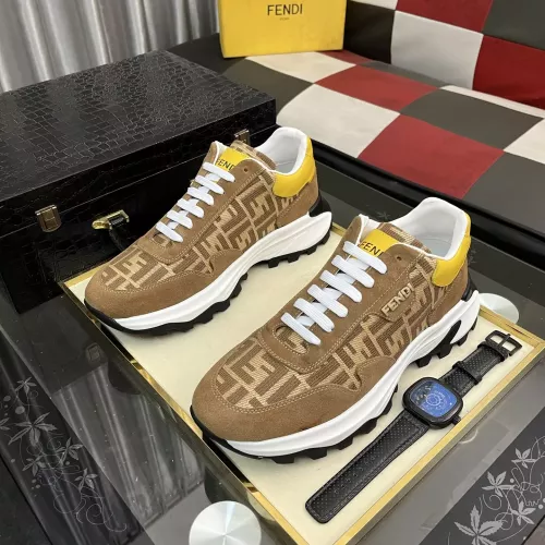 Cheap Fendi Casual Shoes For Men #1356569 Replica Wholesale [$85.00 USD] [ITEM#1356569] on Replica Fendi Casual Shoes