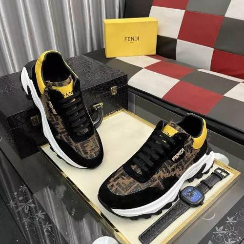 Cheap Fendi Casual Shoes For Men #1356574 Replica Wholesale [$85.00 USD] [ITEM#1356574] on Replica Fendi Casual Shoes