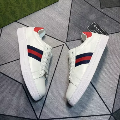 Cheap Gucci Casual Shoes For Men #1356589 Replica Wholesale [$76.00 USD] [ITEM#1356589] on Replica Gucci Casual Shoes