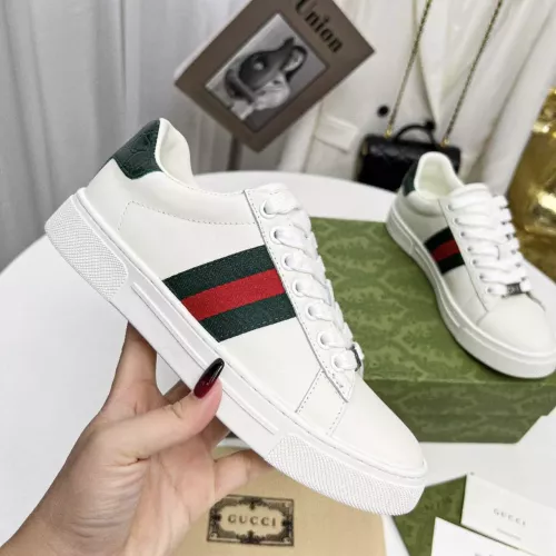 Cheap Gucci Casual Shoes For Men #1356603 Replica Wholesale [$100.00 USD] [ITEM#1356603] on Replica Gucci Casual Shoes