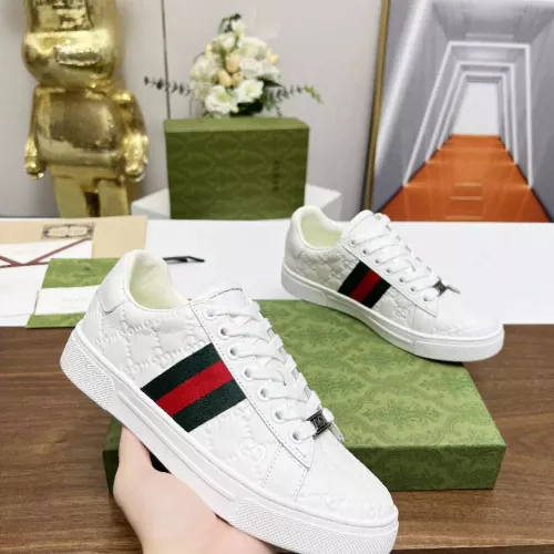 Cheap Gucci Casual Shoes For Men #1356609 Replica Wholesale [$100.00 USD] [ITEM#1356609] on Replica Gucci Casual Shoes