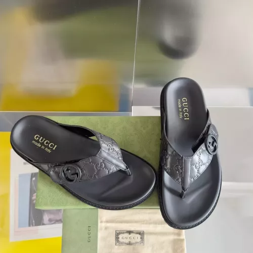 Cheap Gucci Slippers For Men #1356665 Replica Wholesale [$60.00 USD] [ITEM#1356665] on Replica Gucci Slippers