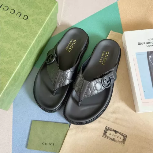 Cheap Gucci Slippers For Men #1356665 Replica Wholesale [$60.00 USD] [ITEM#1356665] on Replica Gucci Slippers