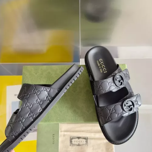 Cheap Gucci Slippers For Men #1356667 Replica Wholesale [$60.00 USD] [ITEM#1356667] on Replica Gucci Slippers