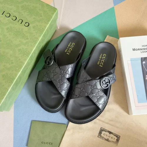 Cheap Gucci Slippers For Men #1356668 Replica Wholesale [$60.00 USD] [ITEM#1356668] on Replica Gucci Slippers