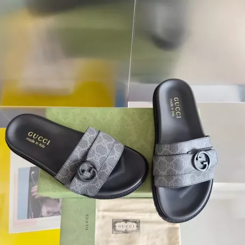 Cheap Gucci Slippers For Men #1356669 Replica Wholesale [$60.00 USD] [ITEM#1356669] on Replica Gucci Slippers