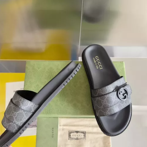 Cheap Gucci Slippers For Men #1356669 Replica Wholesale [$60.00 USD] [ITEM#1356669] on Replica Gucci Slippers