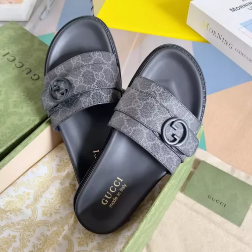 Cheap Gucci Slippers For Men #1356669 Replica Wholesale [$60.00 USD] [ITEM#1356669] on Replica Gucci Slippers