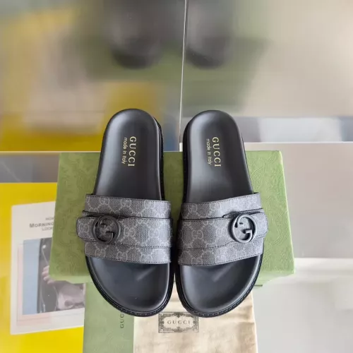 Cheap Gucci Slippers For Men #1356669 Replica Wholesale [$60.00 USD] [ITEM#1356669] on Replica Gucci Slippers