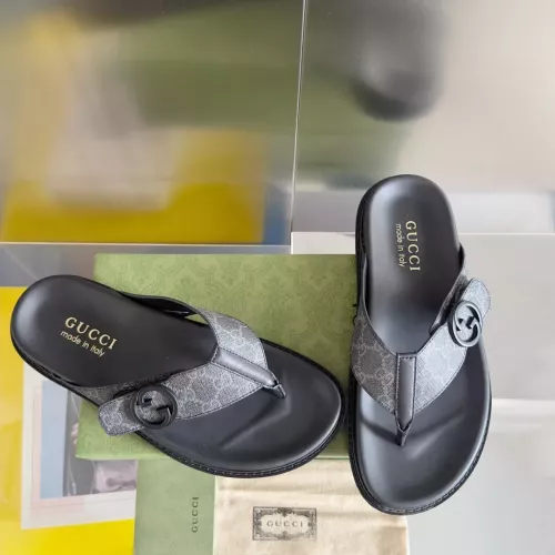 Cheap Gucci Slippers For Men #1356671 Replica Wholesale [$60.00 USD] [ITEM#1356671] on Replica Gucci Slippers