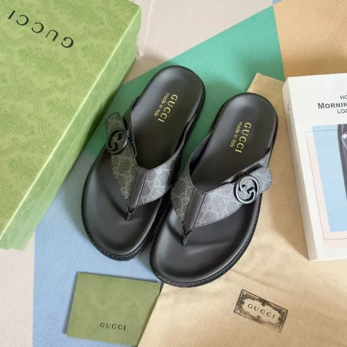 Cheap Gucci Slippers For Men #1356671 Replica Wholesale [$60.00 USD] [ITEM#1356671] on Replica Gucci Slippers