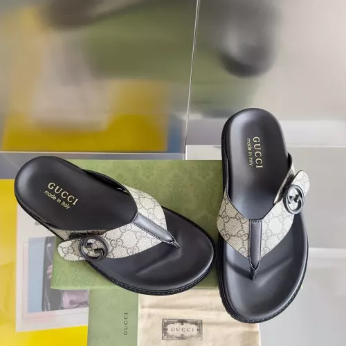 Cheap Gucci Slippers For Men #1356675 Replica Wholesale [$60.00 USD] [ITEM#1356675] on Replica Gucci Slippers