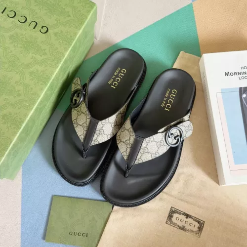 Cheap Gucci Slippers For Men #1356675 Replica Wholesale [$60.00 USD] [ITEM#1356675] on Replica Gucci Slippers