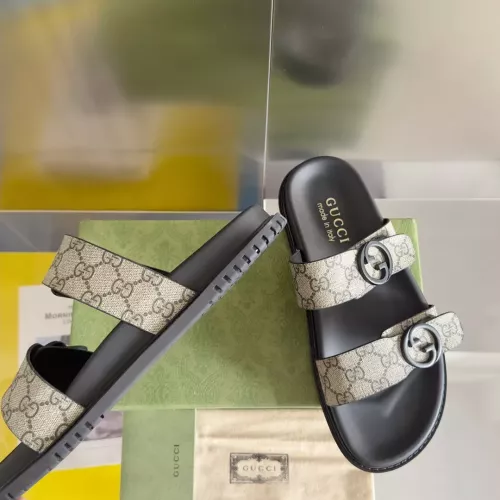 Cheap Gucci Slippers For Men #1356677 Replica Wholesale [$60.00 USD] [ITEM#1356677] on Replica Gucci Slippers