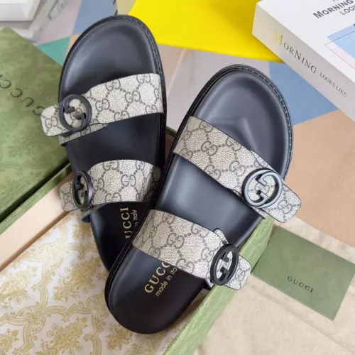 Cheap Gucci Slippers For Men #1356677 Replica Wholesale [$60.00 USD] [ITEM#1356677] on Replica Gucci Slippers