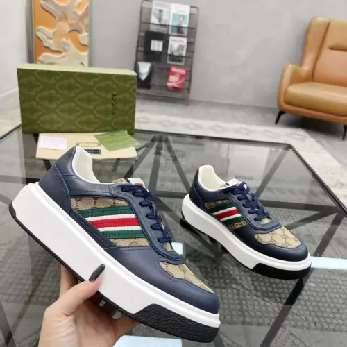 Cheap Gucci Casual Shoes For Men #1356690 Replica Wholesale [$85.00 USD] [ITEM#1356690] on Replica Gucci Casual Shoes