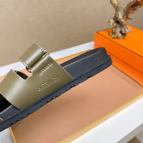 Cheap Hermes Slippers For Men #1356873 Replica Wholesale [$56.00 USD] [ITEM#1356873] on Replica Hermes Slippers