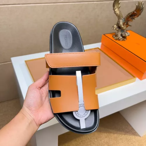 Cheap Hermes Slippers For Men #1356879 Replica Wholesale [$56.00 USD] [ITEM#1356879] on Replica Hermes Slippers