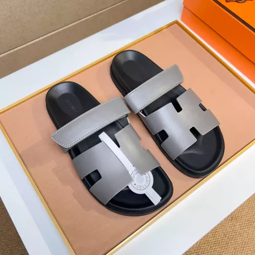 Cheap Hermes Slippers For Men #1356881 Replica Wholesale [$56.00 USD] [ITEM#1356881] on Replica Hermes Slippers