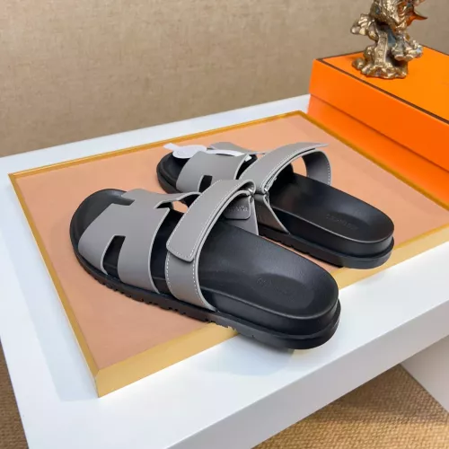 Cheap Hermes Slippers For Men #1356881 Replica Wholesale [$56.00 USD] [ITEM#1356881] on Replica Hermes Slippers