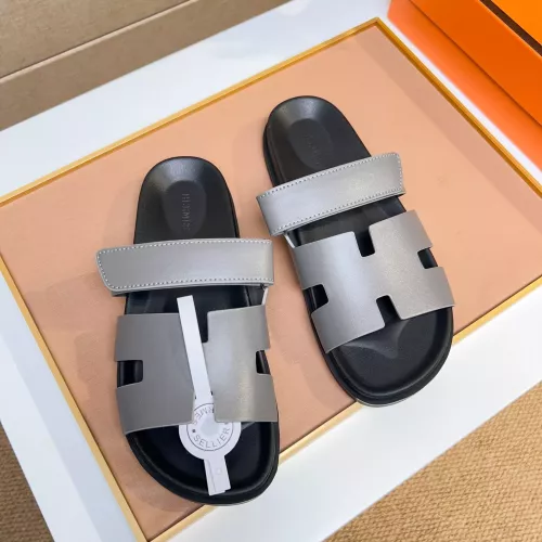 Cheap Hermes Slippers For Men #1356881 Replica Wholesale [$56.00 USD] [ITEM#1356881] on Replica Hermes Slippers