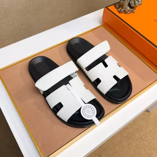 Cheap Hermes Slippers For Men #1356883 Replica Wholesale [$56.00 USD] [ITEM#1356883] on Replica Hermes Slippers