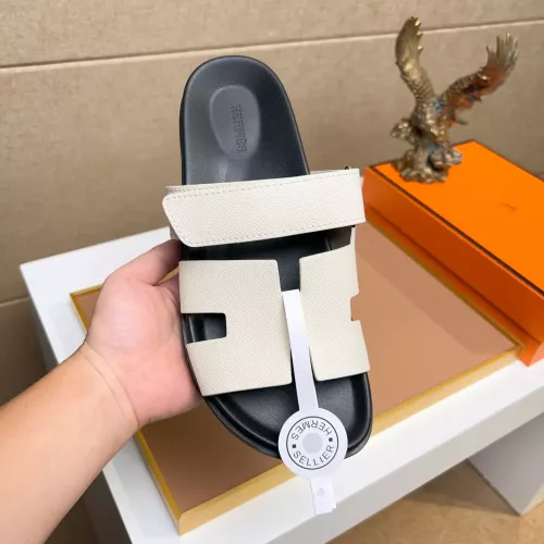 Cheap Hermes Slippers For Men #1356885 Replica Wholesale [$56.00 USD] [ITEM#1356885] on Replica Hermes Slippers