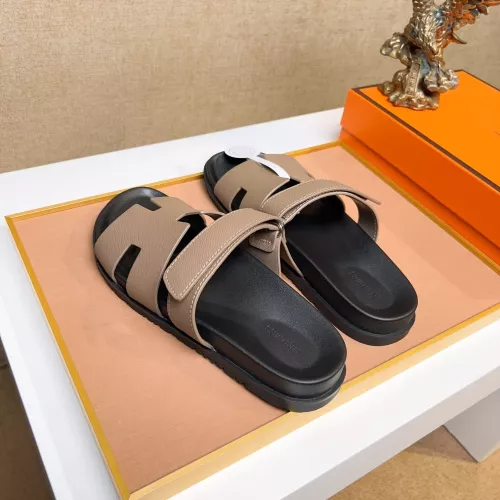 Cheap Hermes Slippers For Men #1356905 Replica Wholesale [$56.00 USD] [ITEM#1356905] on Replica Hermes Slippers