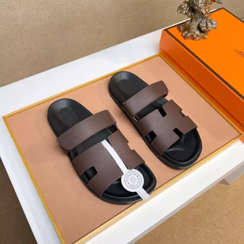 Cheap Hermes Slippers For Men #1356908 Replica Wholesale [$56.00 USD] [ITEM#1356908] on Replica Hermes Slippers