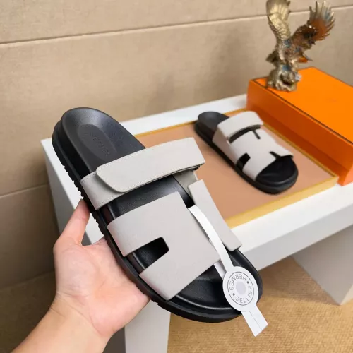Cheap Hermes Slippers For Men #1356916 Replica Wholesale [$56.00 USD] [ITEM#1356916] on Replica Hermes Slippers