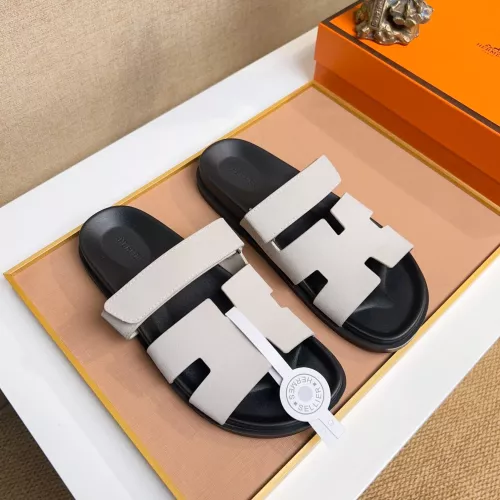 Cheap Hermes Slippers For Men #1356916 Replica Wholesale [$56.00 USD] [ITEM#1356916] on Replica Hermes Slippers