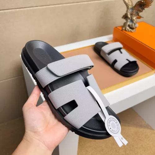 Cheap Hermes Slippers For Men #1356919 Replica Wholesale [$56.00 USD] [ITEM#1356919] on Replica Hermes Slippers
