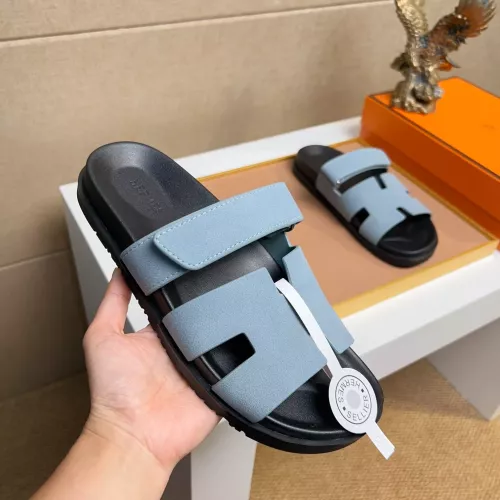 Cheap Hermes Slippers For Men #1356933 Replica Wholesale [$56.00 USD] [ITEM#1356933] on Replica Hermes Slippers